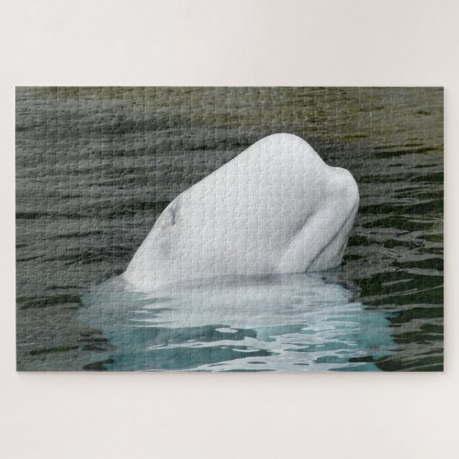 Beluga Whale Alaska Puzzle (Horizontal)
