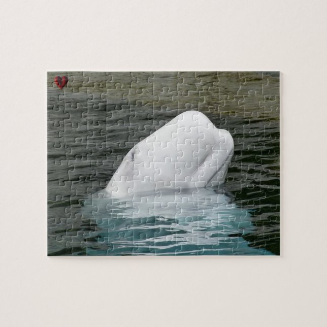 Beluga Whale Alaska Puzzle (Horizontal)