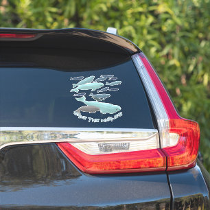 Beluga Whale Art Sticker Personalisiert Whale Deca