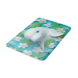 Beluga Whale Bath Room Rug Mat Wohngestaltung Badematte