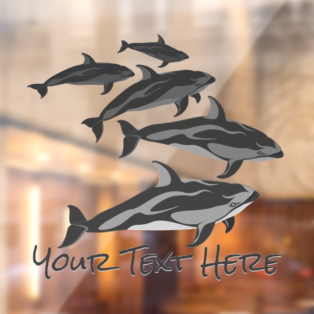 Beluga Whale Decal Custom Whale Art Window Fensteraufkleber (Blatt 2)