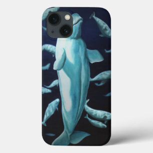 Beluga Whale iPad Case Whale Art Tablet iPad Fall