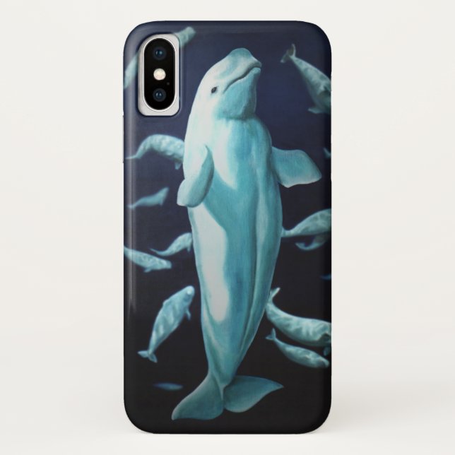 Beluga Whale iPhoneX Case Whale Smartphone-Hüllen (Rückseite)