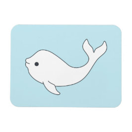 Beluga Whale Magnet