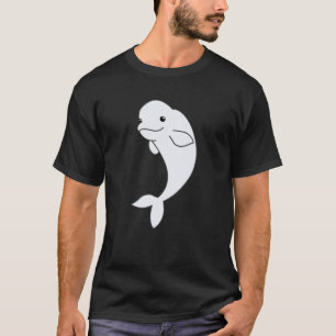 Beluga Whale Niedliche Tiere für Kinder T-Shirt