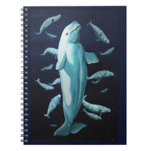 Beluga Whale Notebook Whale Art Journal Book Notizblock