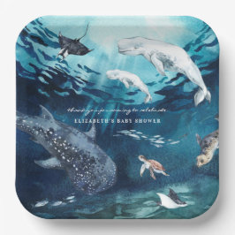 Beluga Whale | Ocean Baby Show Pappteller