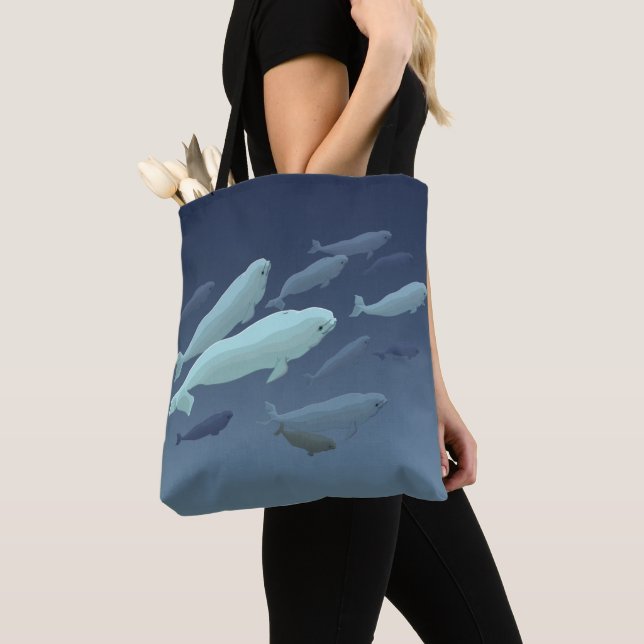 Beluga Whale Tragetaschen Beluga Whale Art Bags (Von Nahem)