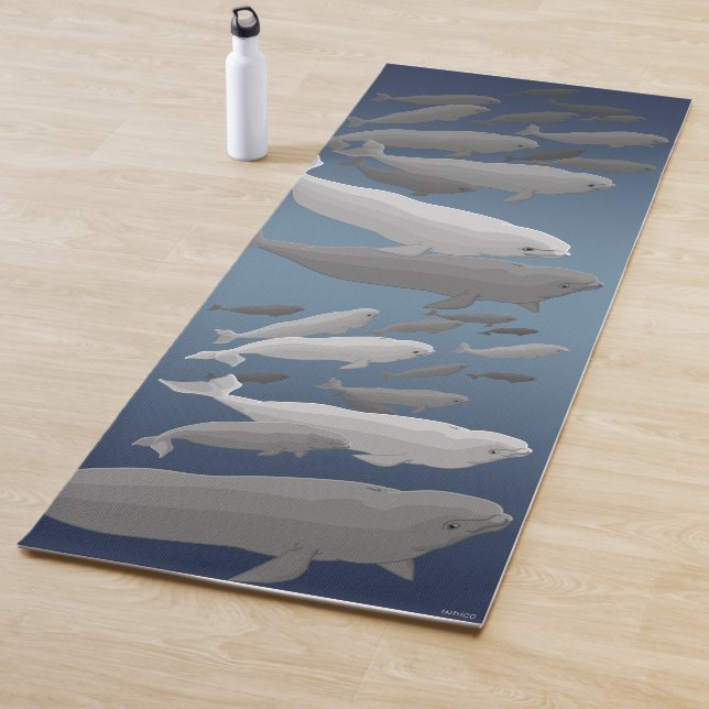 Beluga Whale Yoga Mats Yogamatte (Beispiel)