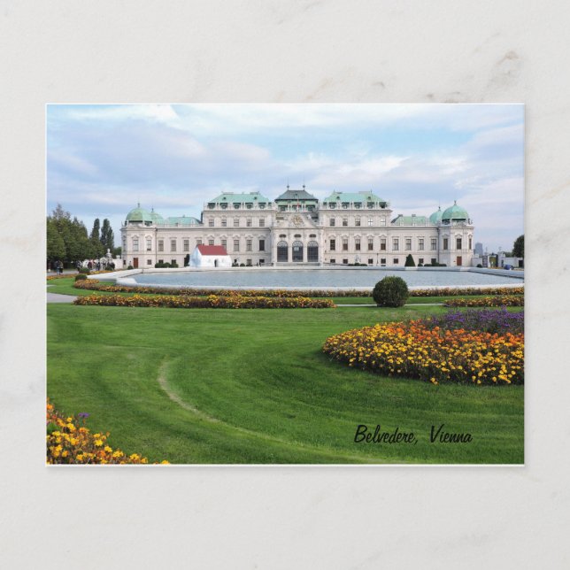 Belvedere Museum Postkarte (Vorderseite)