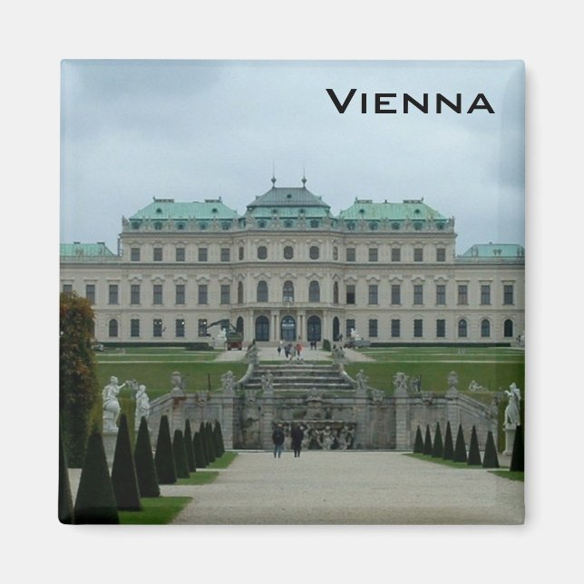 Belvedere Palace Magnet (Vorne)