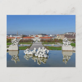 Belvedere Palace Pool, Wien, Österreich Postkarte