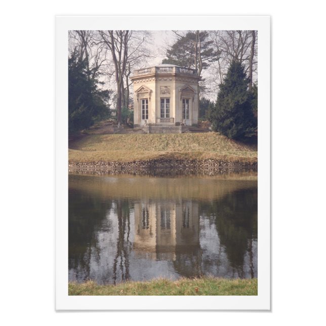 Belvedere Teahouse, Versailles Frankreich Fotodruck (Vorne)