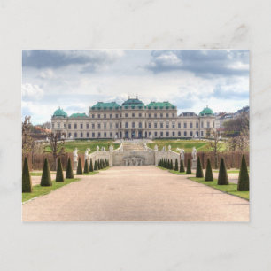 Belvedere Vienna Österreich Postkarte