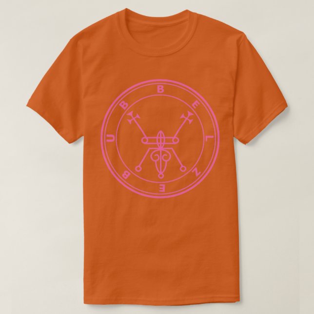 Belzebub Sigil manifests die Erscheinung von Dämon T-Shirt (Design vorne)