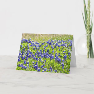 bemalt Bluebonnets 1 Scripture Card Isaiah 61:11 Karte