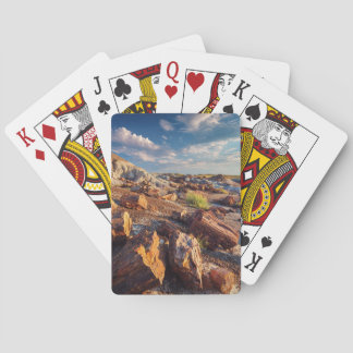 Bemalte Landschaftskarten der Painted Desert Canyo Spielkarten