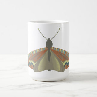 Bemalte Motte Kaffeetasse