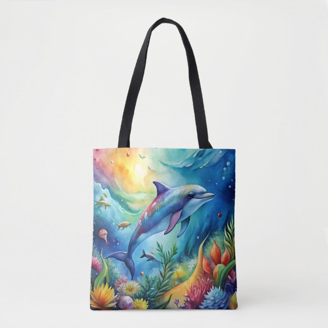 Bemalter Delfin (Vorderseite)
