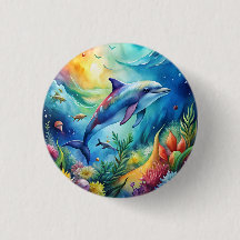 Bemalter Delfin