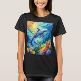 Bemalter Delfin T-Shirt
