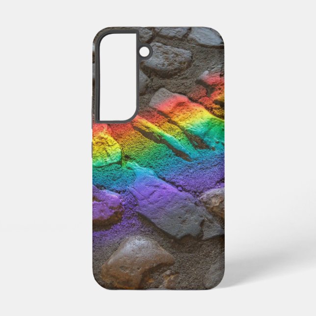 Bemalter Felsen Samsung Galaxy Hülle (Rückseite)