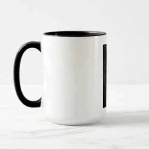 Bemalter Herbstwald Blaue Nebel Tasse