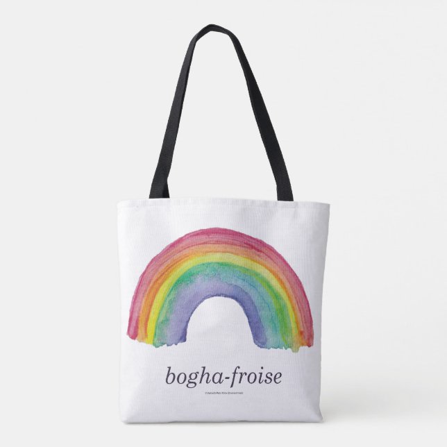 bemalter Regenbogen/Bogha-froise schottisch-gälisc (Rückseite)