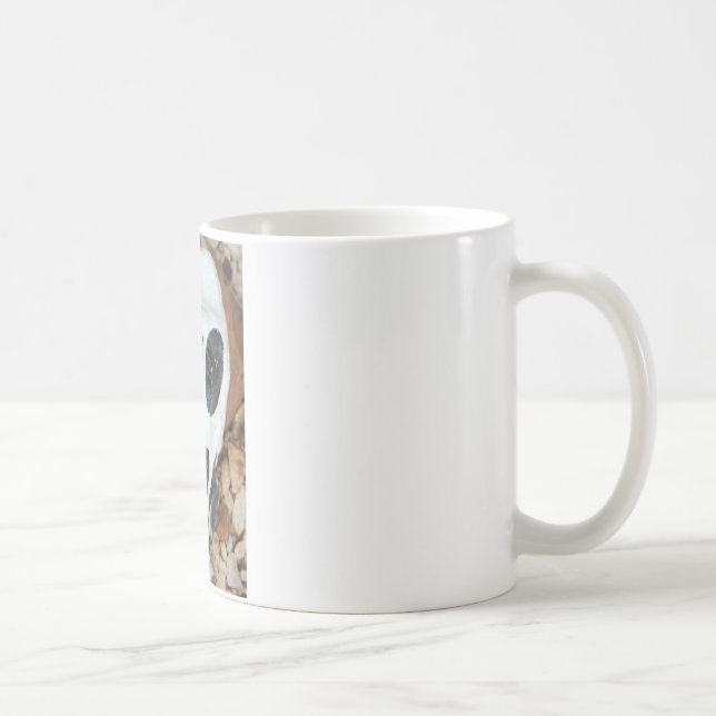 bemalteter Schädel Tasse (Rechts)