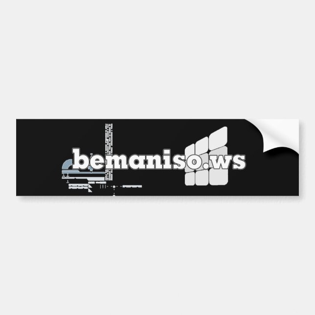 #bemaniso stickit autoaufkleber (Vorne)