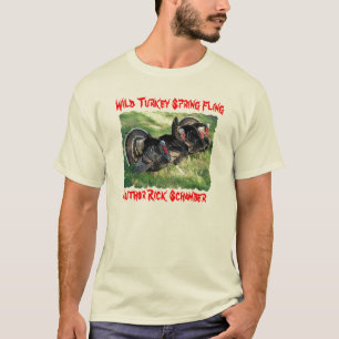 Bemannt Truthahnt-stück, wilden die T-Shirt