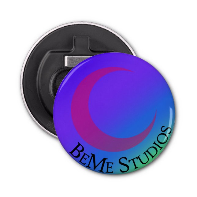 BeMe Studios-Logo Flaschenöffner (Vorderseite)