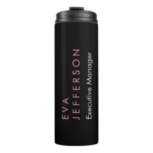 Bemerkenswert elegante, einzigartige moderne Schwa Thermosbecher