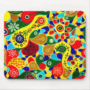 Bemerkenswerte Formen und Gestalten Originale abst Mousepad
