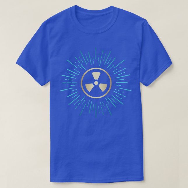 Bemerkenswerte Strahlenwarnung T-Shirt (Design vorne)
