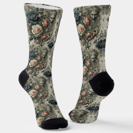 Bemerkungen - Gotische Viktorianische Tapisserie Socken