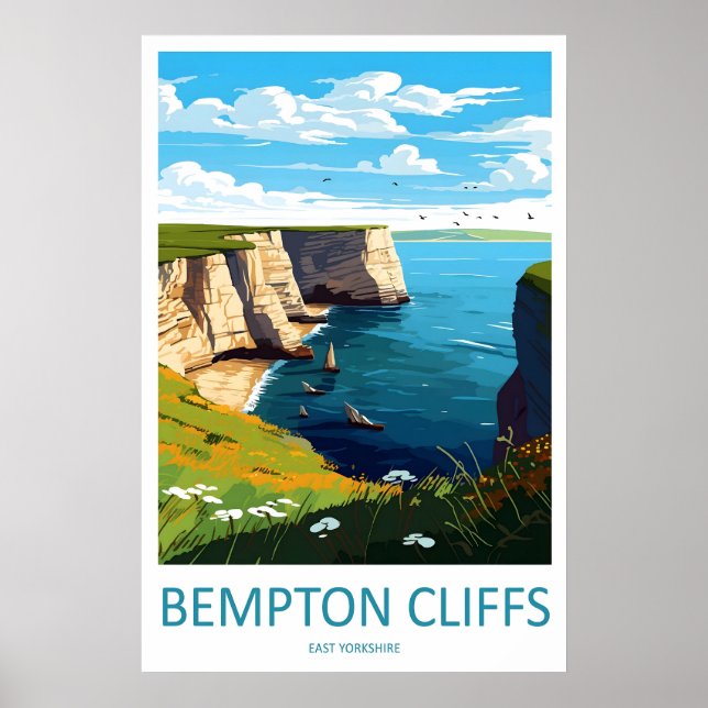 Bempton Cliffs 1 Poster (Vorne)
