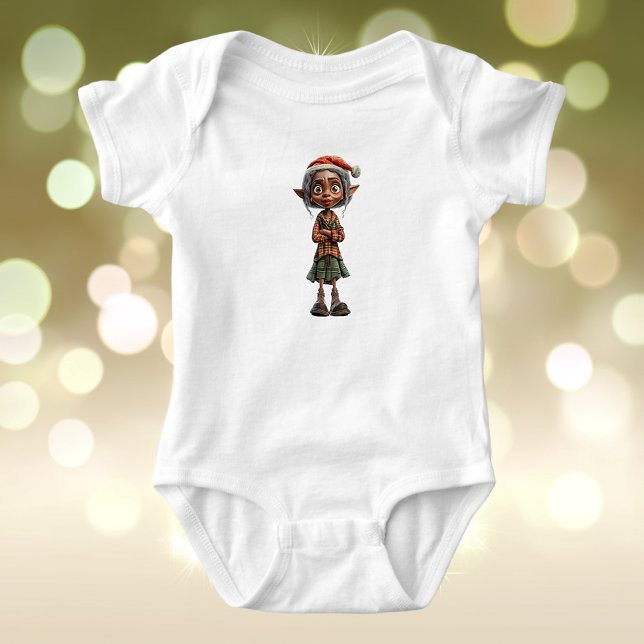 Bemused Oma Christmas Elf Baby Bodysuit Baby Strampler (Von Creator hochgeladen)