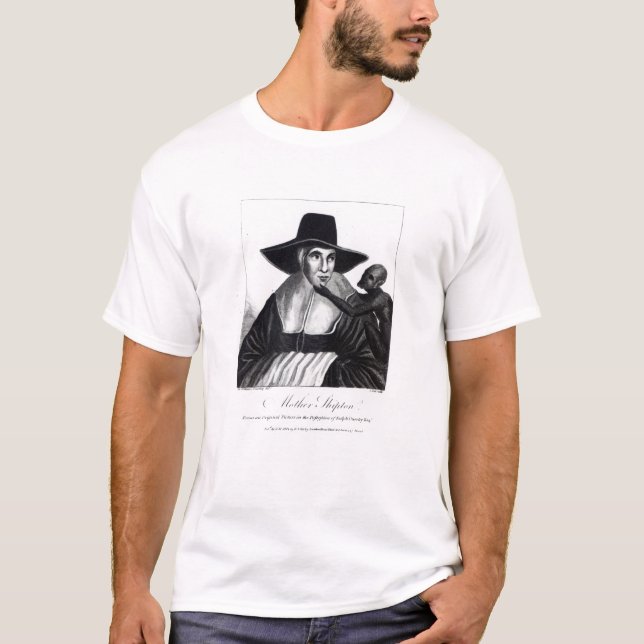 Bemuttern Sie Shipton, graviert von John Scott, T-Shirt (Vorderseite)