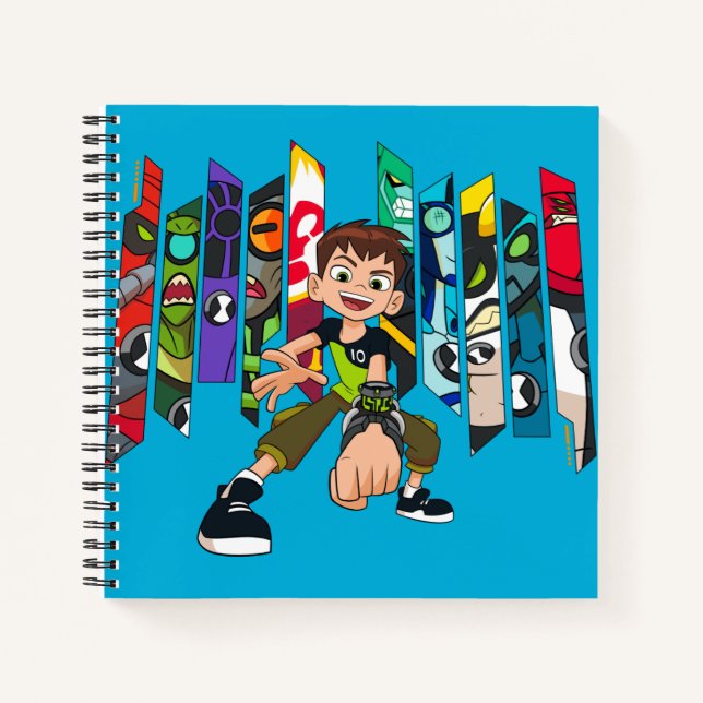 Ben 10 Alien Collection Graphic Notizbuch (Vorderseite)