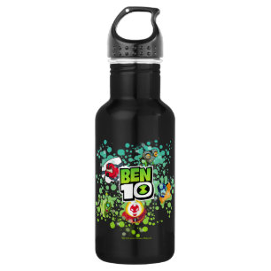 Ben 10 Alien Forms Bubble Graphic Edelstahlflasche