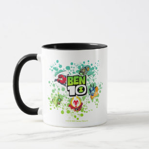 Ben 10 Alien Forms Bubble Graphic Tasse