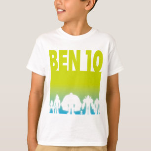 Ben 10 Alien Line-up-Logo T-Shirt