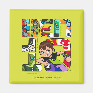 Ben 10 Alien Logo Magnet