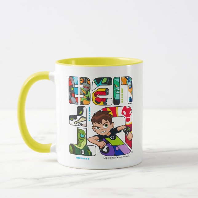 Ben 10-Alien-Logo Tasse (Links)