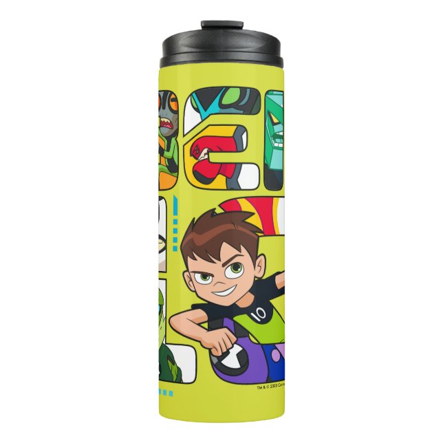 Ben 10-Alien-Logo Thermosbecher (Vorderseite)