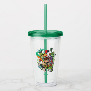 Ben 10 Alien Rush Graphic Acryltrinkbecher