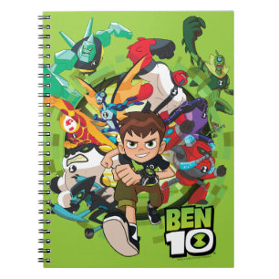 Ben 10 Alien Rush Graphic Notizblock