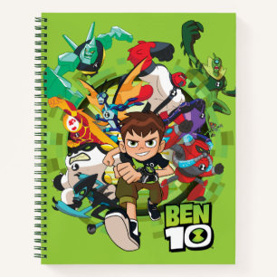 Ben 10 Alien Rush Graphic Notizbuch