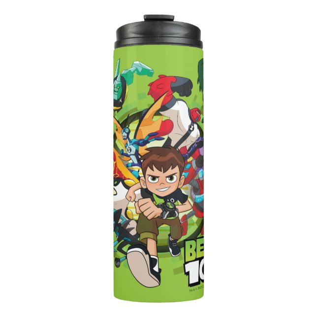 Ben 10 Alien Rush Graphic Thermosbecher (Vorderseite)
